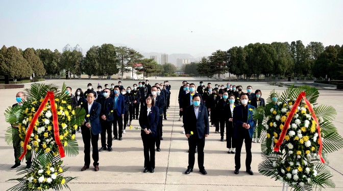 甘肅建科院四個黨支部聯合開展 “銘記歷史 緬懷先烈”主題黨日活動