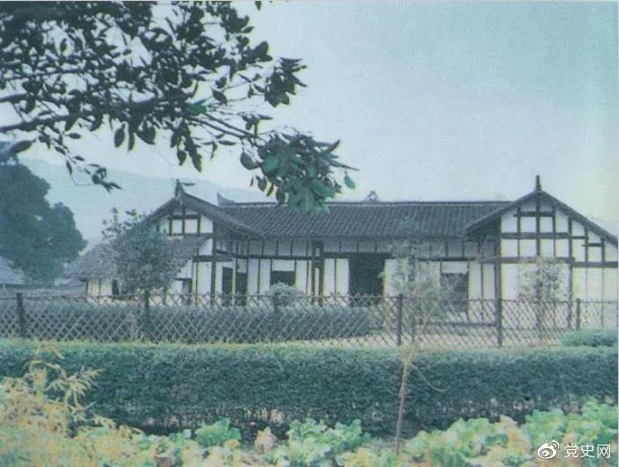 圖為毛澤東、蔡和森、蕭子升發(fā)起成立的新民學(xué)會舊址。